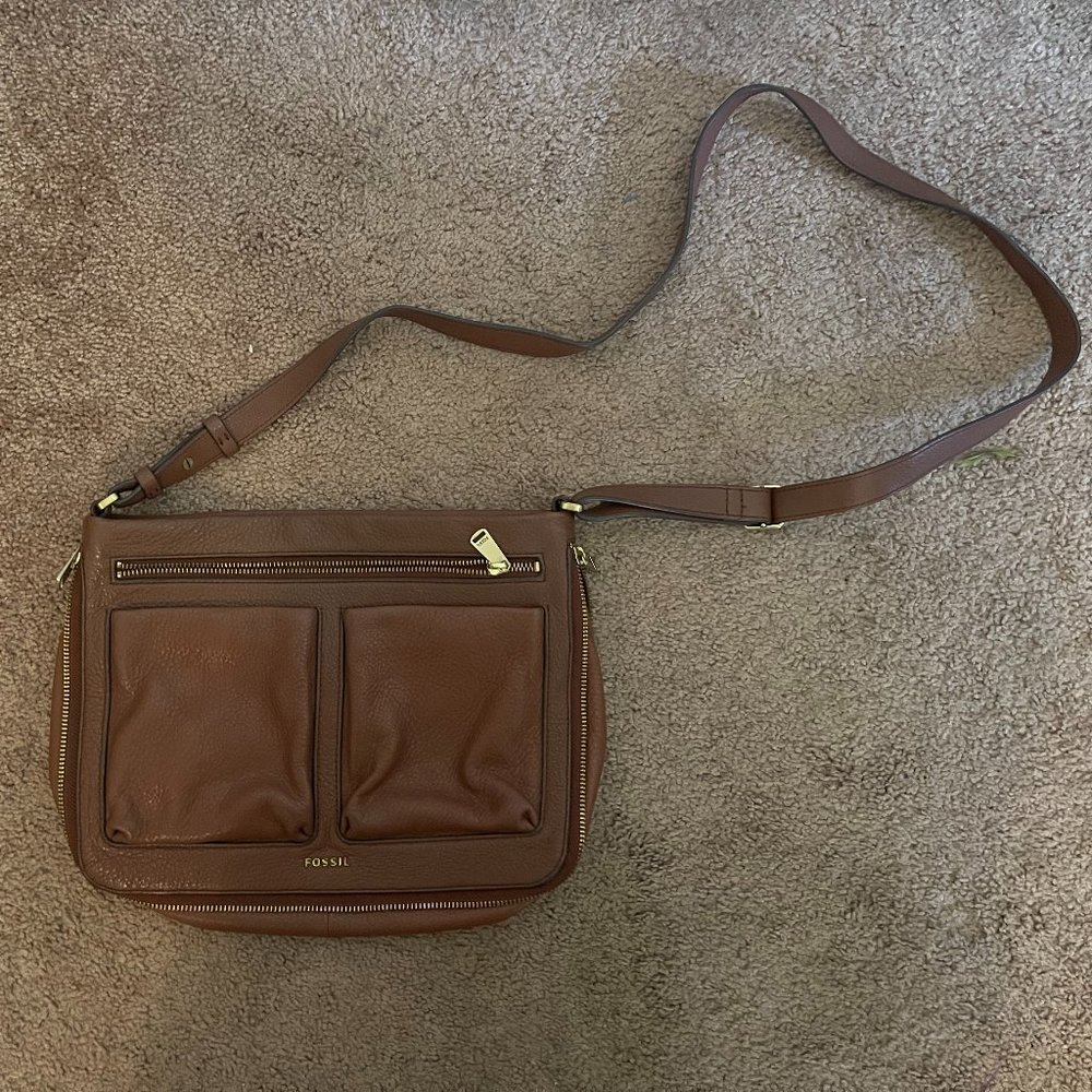 Leather Fossil bag